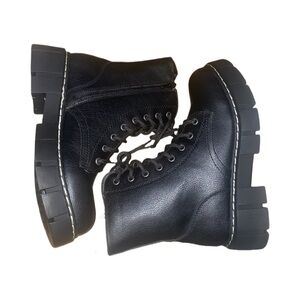 Union bay combat Lace-Up Ankle Boots
